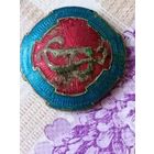 Значок с эмалями