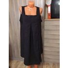 Теплое платье для беременной, на 56-58 размер. Без рукавов, теплое и игривое платье, впереди в складочку, так что пойдет и на большой животик. Хорошее состояние. и ну оооочень приятная цена.