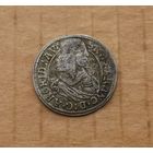 Тироль, 3 крейцера 1663 г., Сигизмунд Франц Габсбург (1662-1665), серебро