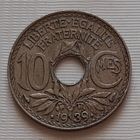 10 сантимов 1939 г. Франция