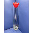 Ваза декоративная Maк  тюльпан стекло Неман