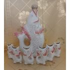 Набор "Рыбки" Полонский завод худ.керамики 1956-1972гг.