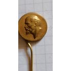 Значок фрачник знак В И Ленин 1870 - 1970 гг клеймо автор - Жуков Прага 3 бронза