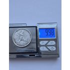 50 копеек 1924 года. ТР. Серебро 900. Монета не чищена. 45446