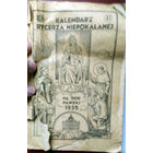 Kalendarz Rycerza Niepokalanej na rok panski 1935.