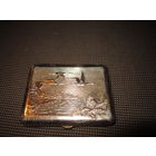 Портсигар СССР . Летят утки