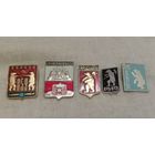 С РУБЛЯ/шт. Коллекция красивых значков с медведями.