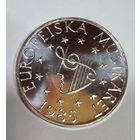 С рубля без мц! 100 крон 1985 Швеция серебро идеал!