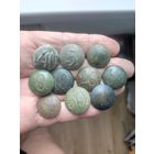 Пуговицы номерные