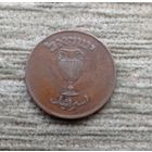 Werty71 Израиль 10 прут 1949 Амфора