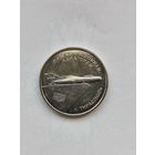 1 рубль Приднестровье. Памятник воинам - авиаторам.