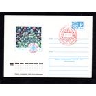 Художественный маркированный конверт СССР со спецгашением N 10046 (08.10.1974) С Новым годом!