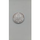 ПРУССИЯ 3 марки 1909 год