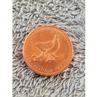 2. Распродажа. Тристан да Кунья (остров Гоф) 1/2 пенни 2009 г. Редкая! UNC!