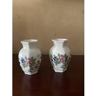 Ваза Набор Цветы  Птицы Aynsley Англия 60-е 2 шт