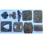 Пряжки старинные. Продажа одним лотом или по отдельности.