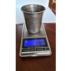 С 1 РУБЛЯ ! РОССИЯ ИМПЕРИЯ  СТОПКА РЮМКА СТАКАН водка СЕРЕБРО 34 гр.  84 проба