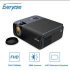 Проектор R15 Full HD Miracast 6800 Лм и дополнительно отдельно холст 100"