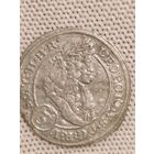 Монета Австрия 3 крейцера.