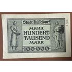 Банкнота 100000 марок 1923 год. Веймарская республика.