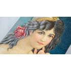 1908 год тиснение   Открытка