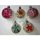 Ёлочные игрушки - Звёздочки , СССР .