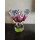 Ваза Hyalith цветное стекло Германия Loetz Witwe