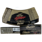 Этикетка пива Портер ПЗ Аливария б/у М678