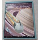 Посткроссинг. Открытка из США: "Полуночный Зефир", космос (10х15). Прошла почту. Марки, чёткий штемпель.