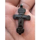 Крестик нательный старинный "Восьмиконечный"