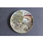 Тарелка коллекционная настенная [Англия, Wedgwood, Через канал, Bradex #26-W90-45.1] D=20см.