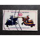 Марка Германия 1975 год Рыцарский турнир