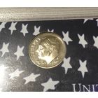 1 дайм 2005 Пруф с набора c рубля