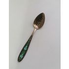 Ложка серебро 875 пробы СССР эмали, торги с Рубля