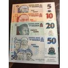 Нигерия сет 4 боны 2022-2023 года UNC