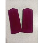 Погоны солдата пехоты, склад (малиновые)