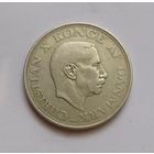 2 кроны 1937г.800пр., Король Кристиан X (1912 - 1947).Дания.Тираж 208 699т.