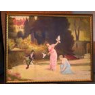 Картина. Большая. Холст. Масло 120 *96 см..