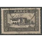 Французское Марокко. Главпочтамт в Касабланке. 1933г. Mi#98.