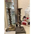 Подсвечники латунные. Российская империя. Продаются парой.