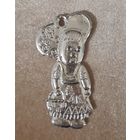 Игрушка ёлочная Красная Шапочка, пластик. СССР