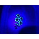 Брошь Ромашки Урановое стекло Англия 60-е