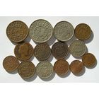 Порт. Колонии, Лот х 14 разных монет