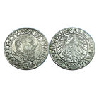 Грош 1543 в блеске, Пруссия - с рубля