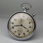 Часы Карманный хронограф 2 МЧЗ СССР. Ход нестабильный  С рубля