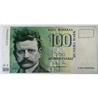 РАСПРОДАЖА!!! - ФИНЛЯНДИЯ 100 марок 1986 год