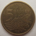Польша 5 грошей 2013 г.