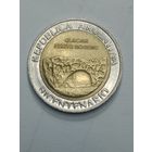 Аргентина 1 песо 2010 года .