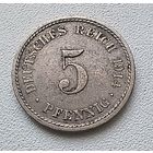 Германия 5 пфеннигов, 1914 A  2-12-37