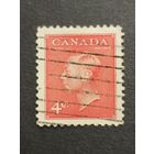 Канада 1949-1951. Король Георг VI - Надпись: POSTES POSTAGE